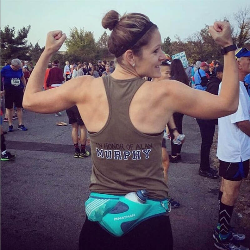 In my free time I run marathons.